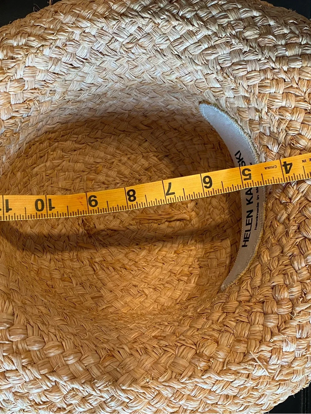Helen Kaminski Raffia Straw Hat, handmade in Madagascar